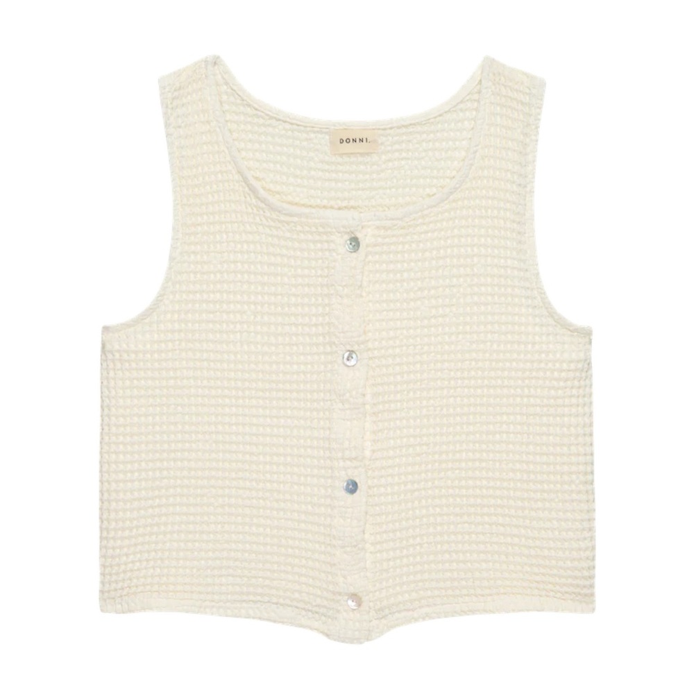 Donni Waffle Vest - Like New